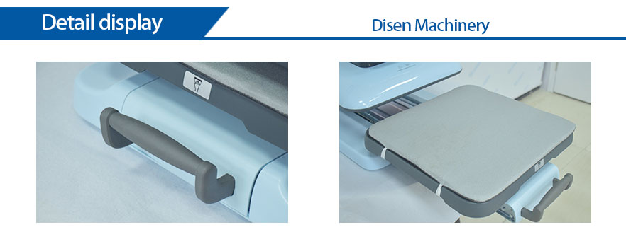 Автоматический термопресс с выдвижным механизмом.