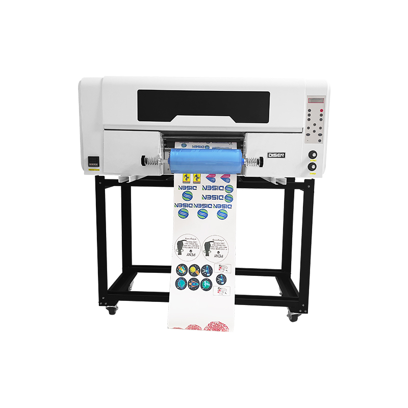 DS-HY300W 30 см DTF УФ-пленочный принтер 3D A3 Roll To Roll Direct To Film Цифровой струйный планшетный УФ-принтер для пленки A / B