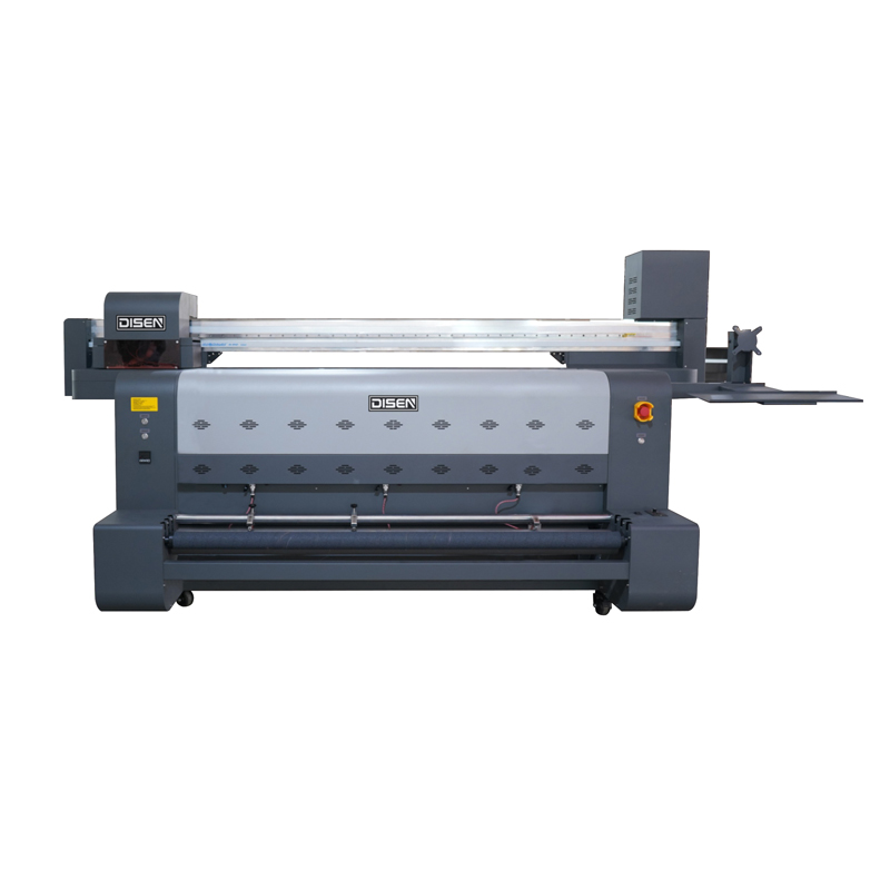 DS1300-2 Цифровая печатная машина для печати рекламы флагов с двойной головкой 1,3 м