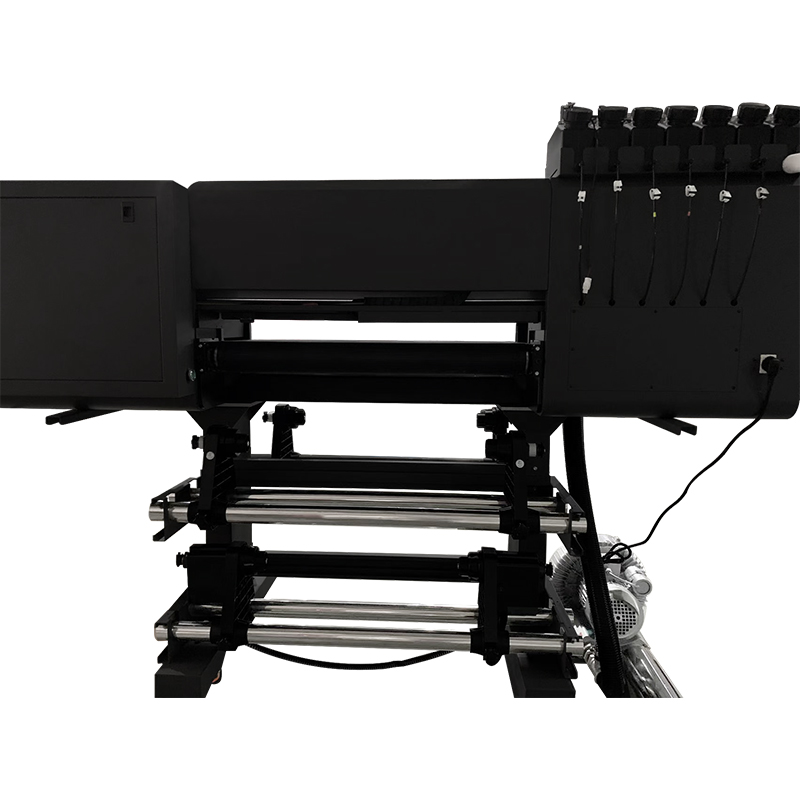 DS-HY800W Производитель Uv Dtf пленочный принтер All In One 2 в 1 A1 60 см Uv Dtf принтер для наклеек с ламинатором