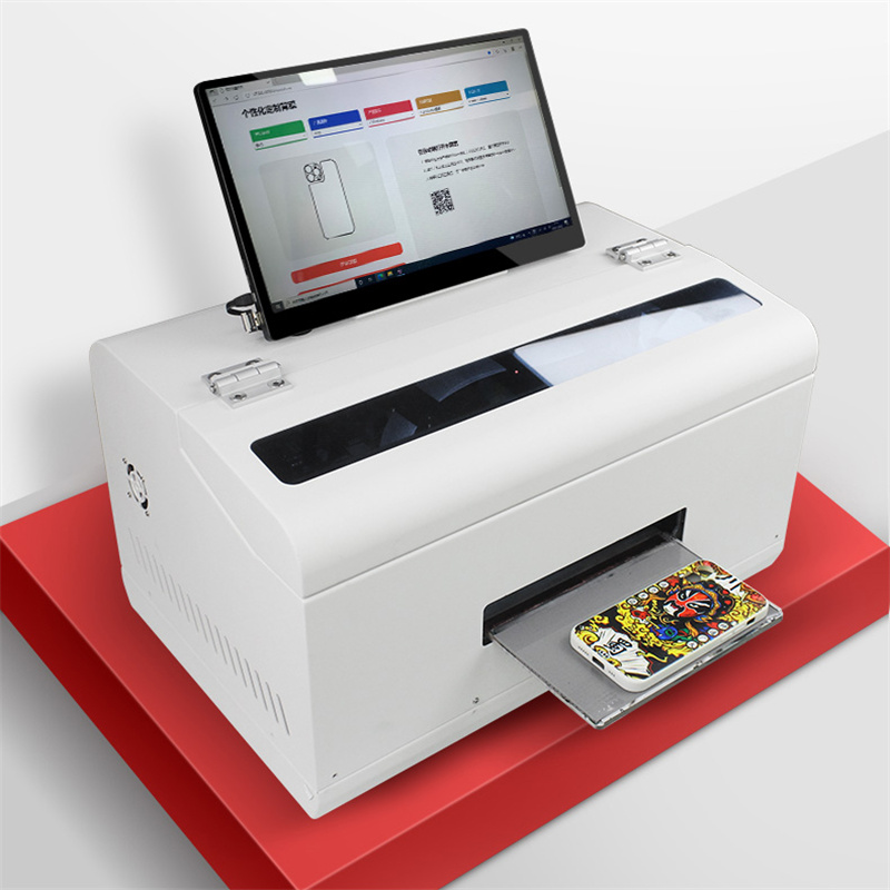 Цифровой мини-УФ-планшетный принтер A4 A5, небольшой облачный автономный принтер для мобильных телефонов