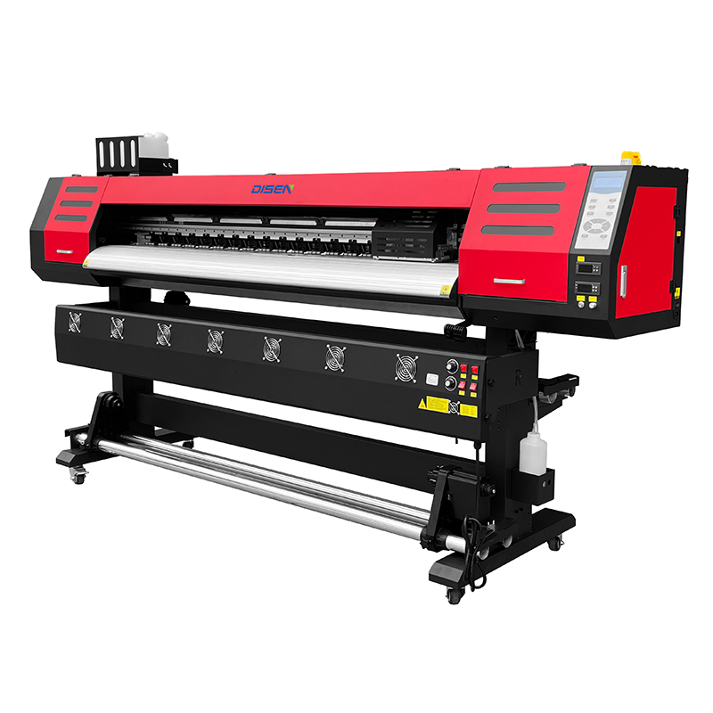 Промышленный экосольвентный струйный принтер с двойной головкой XP600 шириной 1,6 м, 1,8 м