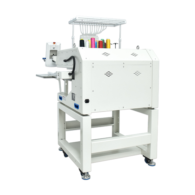 Компьютеризированная вышивальная машина 500*800 мм, вышивка футболок, иглы 12/15