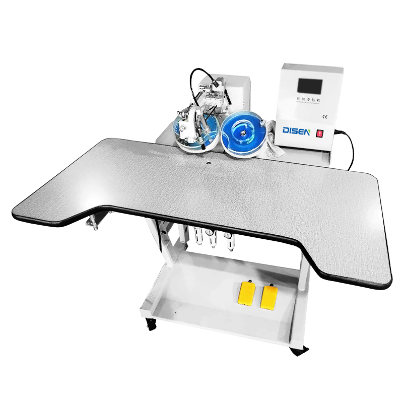 Полуавтоматическая ультразвуковая машина для горячей фиксации стразов DS-S201 для текстильной одежды