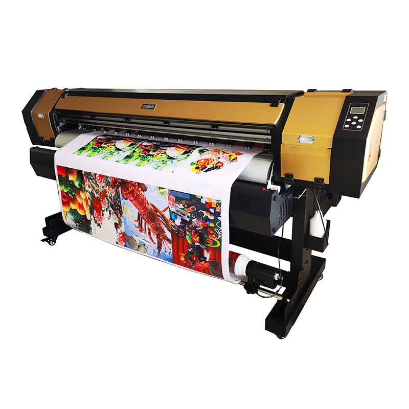 1,8 м Xp600 Печатающая головка Плоттер Широкоформатный холст Виниловый баннер Плакат Струйный экосольвентный принтер