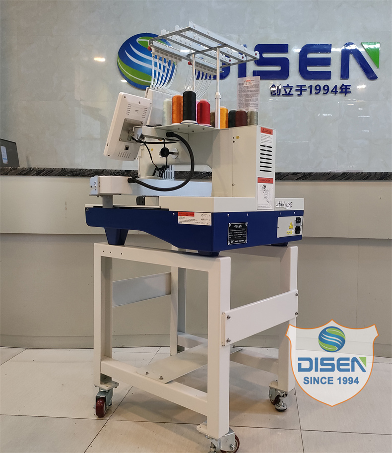 DS-W1201 Автоматизированная вышивальная машина с одной головкой для этикеток для китайской фабрики