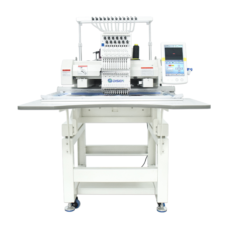 Компьютеризированная вышивальная машина 500*800 мм, вышивка футболок, иглы 12/15