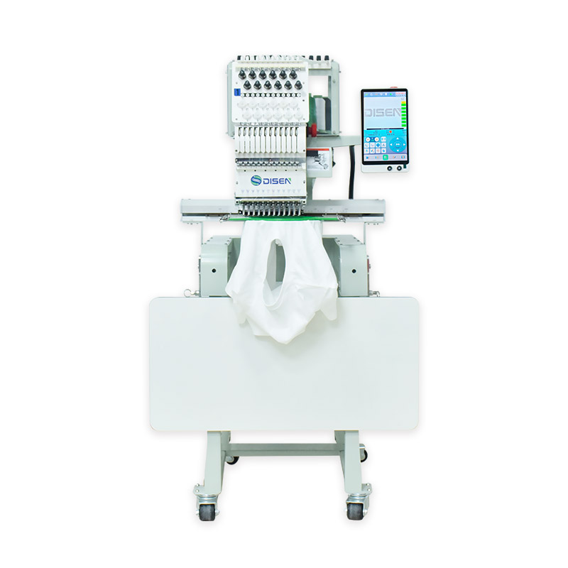 DSC-J1201 MINI SINGEED HEAD EMBOREARY MACHINE 30*40 SCM HAT TSHIRT Автоматическая швейная вышива