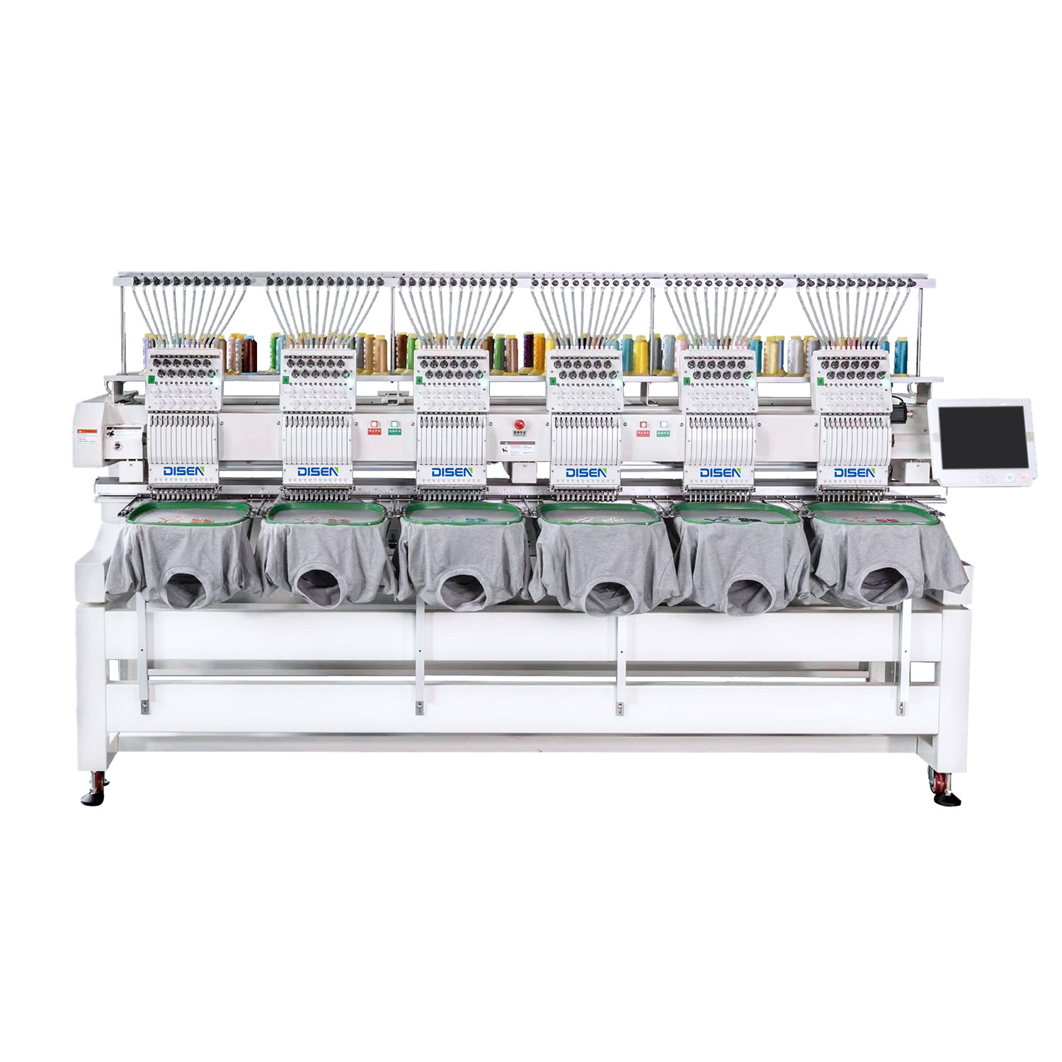 DS-J1206 Высокоскоростная компьютеризированная многоголовочная вышивальная машина для искусства