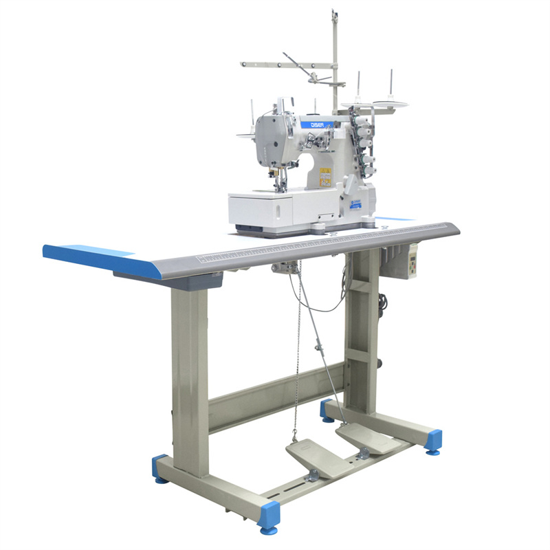 DS-500D Высокоскоростная промышленная швейная машина 5-ниточная швейная машина с блокировкой ткани 
