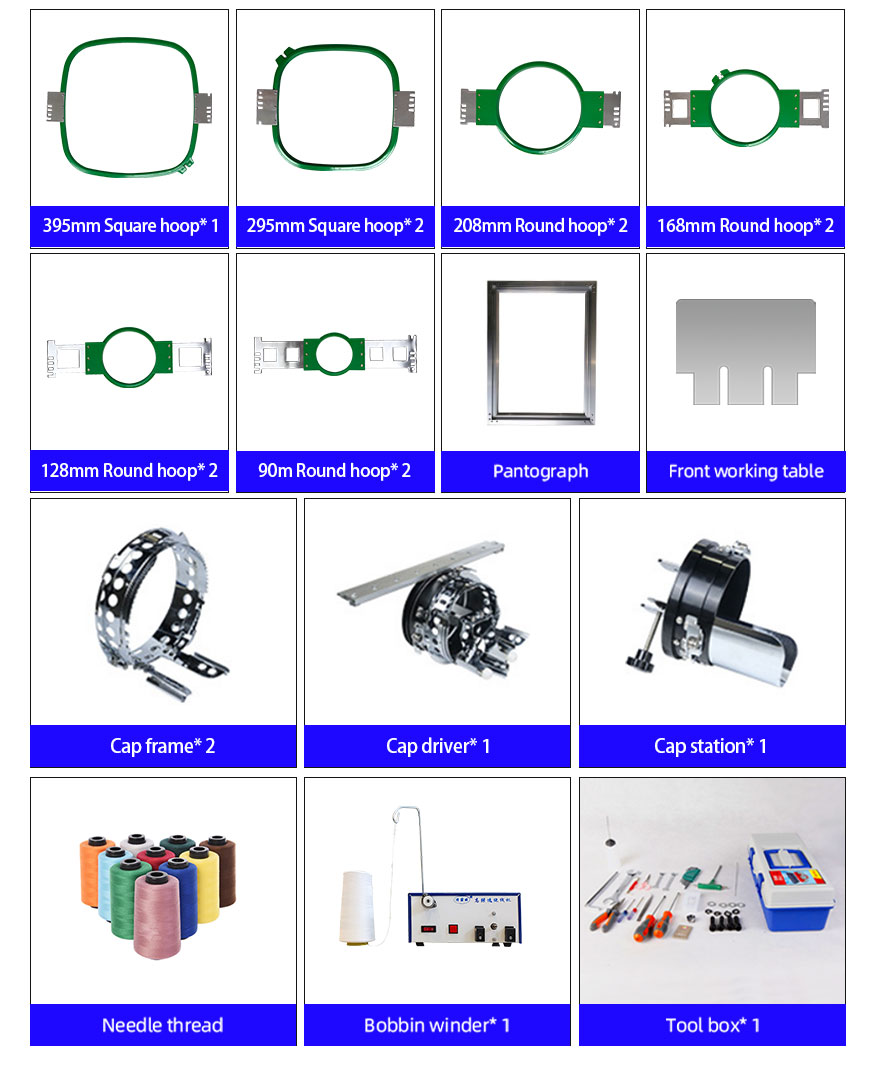 Аксессуар для вышивальной машины с одной головкой 