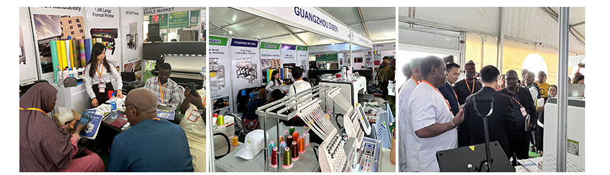 Decen проводит выставки в Нигерии