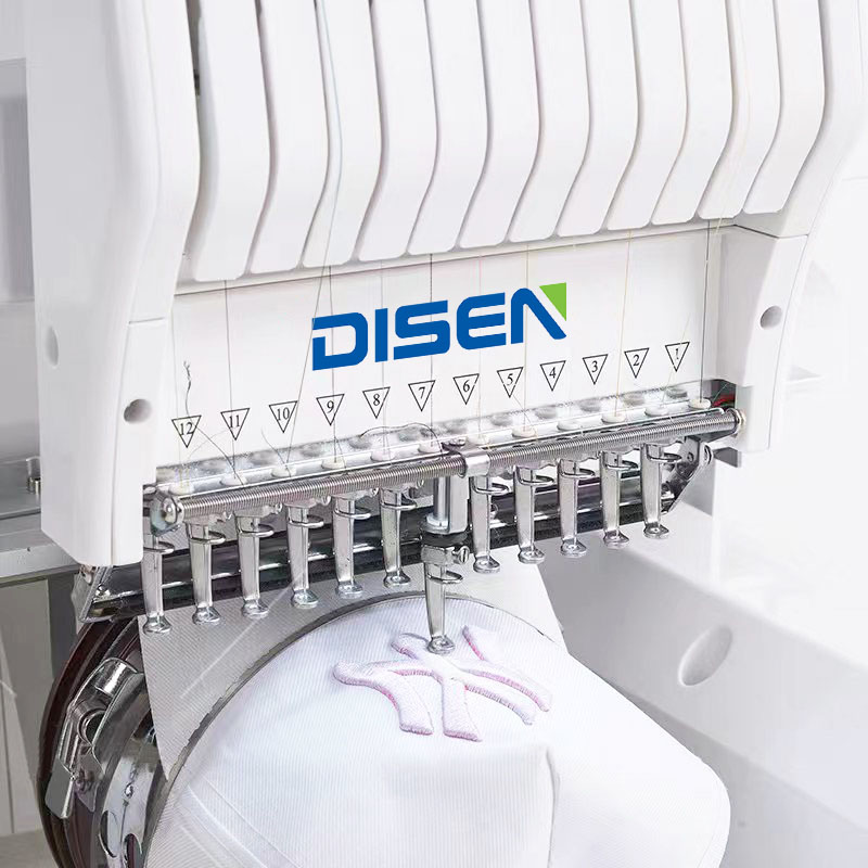 DS-Y1201MINI Портативная компьютеризированная вышивальная машина с одной головкой для логотипов для индустрии моды