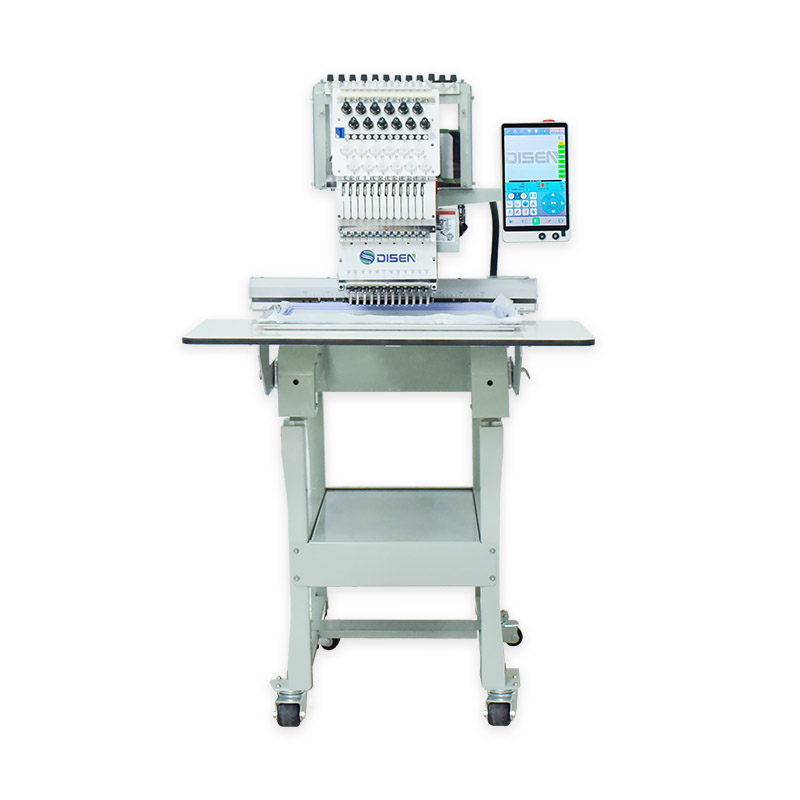 DSC-J1201 MINI SINGEED HEAD EMBOREARY MACHINE 30*40 SCM HAT TSHIRT Автоматическая швейная вышива